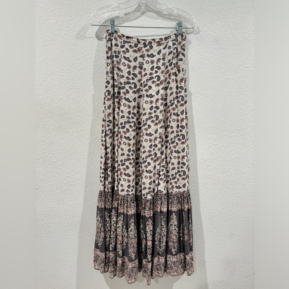 Spell Leopard Print Maxi Skirt - Picture 3 of 16